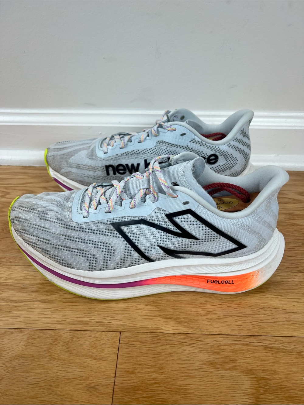 New Balance FuelCell SuperComp Trainer v2 Ice Blue W 10.5 M 9 - Picture 2 of 14